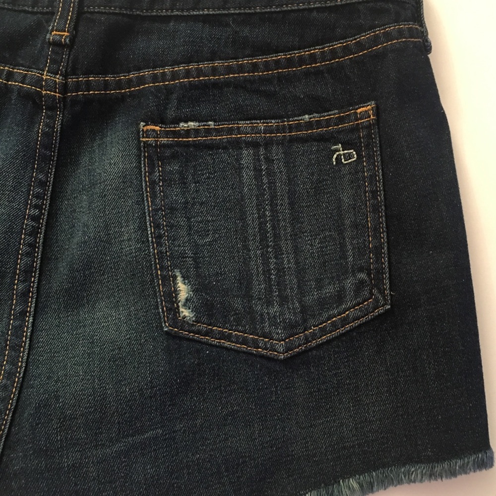 NWT Rag & Bone Dark Cutoff Shorts, Doris, sz 27. - Picture 7 of 7